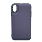 Nettech Apple iPhone XR Uyumlu Casetify Buff Seri Arka Koruma Kılıf (Mor) NT98182
