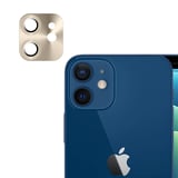 Nettech Apple iPhone 11 Uyumlu Metalik Seri Kamera Cam Koruyucu (Gold) NT90361