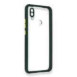 Nettech Samsung Galaxy A10S Uyumlu Kamera Lens Korumalı Arka Koruma Kılıf (Yeşil) NT85244
