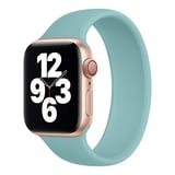 Nettech Apple Watch Seri 42/44 mm Uyumlu Silikon Kordon (Turkuaz) NT85352