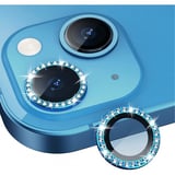 Nettech Apple iPhone 11 Pro Uyumlu Diamond Taşlı Model Kamera Cam Koruyucu (Mavi) NT110756