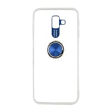 Nettech Samsung Galaxy J610 J6 Plus Uyumlu Doris Ring Arka Koruma Kılıf (Şeffaf) VR14333
