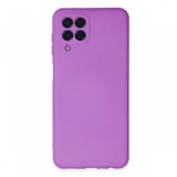 Nettech Samsung Galaxy M33 Uyumlu Nano Arka Koruma Kılıf (Mor) NT100022