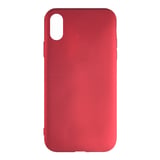 Nettech Apple iPhone XS Max Uyumlu Arka Koruma Arka Koruma Kılıf (Kırmızı) VR12356