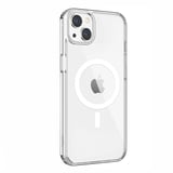 Nettech Apple iPhone 14 Uyumlu MagSafe Kamera Korumalı Arka Koruma Kılıf (Şeffaf) NT97503