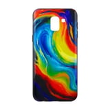 Nettech Samsung Galaxy J600 J6 Uyumlu Desenli Seri Arka Koruma Kılıf (Karışık/Çok Renkli) NT28540