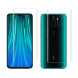 Exquıs Xiaomi Redmi Note 8 Uyumlu Arka Koruma 360 Full Kaplama (Şeffaf) NT80767