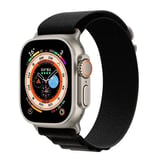Nettech Apple Watch Seri 42/44 mm Uyumlu Kumaş Kordon (Siyah) NT100592