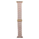 Nettech Apple Watch Seri 42/44 mm Uyumlu Metal Kordon (Pembe) NT92290