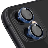 Buff İPhone 11 / 12 / 12 Mini Kamera Metal Lens Koruyucu Navy Blue