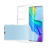 Nettech Vivo V29 Lite Uyumlu Lüx Seri Kamera Korumalı Arka Koruma Kılıf (Şeffaf) NT106429