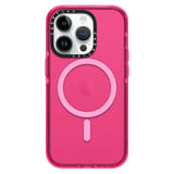 Nettech Apple iPhone 14 Pro Uyumlu Mikallen Magsafe Seri Arka Koruma Kılıf (Pembe) NT103361