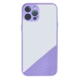 Nettech Apple iPhone 12 Pro Uyumlu Tırtıklı Seri Arka Koruma Kılıf (Mor) NT88174