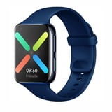 Nettech Oppo Watch 41 mm Uyumlu Silikon Kordon (Lacivert) NT96991