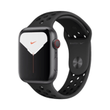 Apple Watch Series 5 Nike  Alüminyum  44mm  GPS + Cellular  Uzay Grisi
