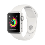 Apple Watch Series 3  Alüminyum  38mm  GPS  Gümüş