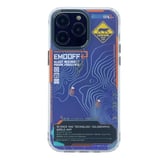 Nettech Apple iPhone 14 Pro Uyumlu Technology Metaverse Seri Arka Koruma Kılıf (Turuncu) NT101095