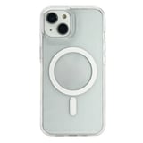 Nettech Apple iPhone 14 Uyumlu Neo Hybrid Magsafe Arka Koruma Kılıf (Şeffaf) NT106756