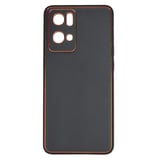 Nettech Oppo Reno 7 pro Uyumlu Coco Leather Seri Arka Koruma Kılıf (Siyah) NT93638