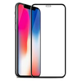 Nettech Apple iPhone X Uyumlu Ön Koruma Mat Seramik Nano Ekran Koruyucu (Siyah) NT88507