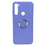 Nettech Xiaomi Redmi Note 8T Uyumlu Nano Ring Arka Koruma Kılıf (Mor) NT81827
