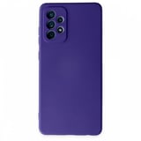 Nettech Samsung Galaxy A72 Uyumlu Nano Arka Koruma Kılıf (Lila) NT87338