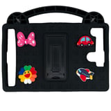Nettech Universal 10 Inch Uyumlu Kids Standlı Arka Koruma (Siyah) NT106400