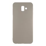 Nettech Samsung Galaxy J610 J6 Plus Uyumlu Arka Koruma Arka Koruma Kılıf (Krem) VR12367
