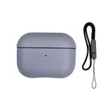 Nettech Apple Airpods Pro Uyumlu NTN050 Airpods Arka Koruma Kılıf (Lila) NT109429