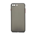 Nettech Apple iPhone 7 Plus Uyumlu Ultra Slim Arka Koruma Kılıf (Gri) NT87905