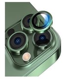Nettech Apple iPhone 12 Pro Max Uyumlu Alüminyum Seri Kamera Cam Koruyucu (Yeşil) NT103529