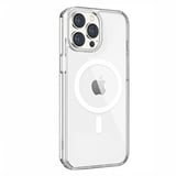 Nettech Apple iPhone 14 Pro Uyumlu MagSafe Kamera Korumalı Arka Koruma Kılıf (Şeffaf) NT97504