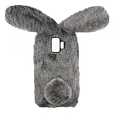 Nettech Samsung Galaxy G960 S9 Uyumlu Peluş Arka Koruma Kılıf (Gri) VR13075