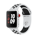 Apple Watch Series 3 Nike  Alüminyum  38mm  GPS + Cellular  Gümüş