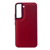Nettech Samsung Galaxy S22 Plus Uyumlu Casetify Buff Seri Arka Koruma Kılıf (Kırmızı) NT99451