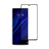 Helt Huawei P30 Pro Uyumlu Full Glue Full Cam Koruyucu (Siyah) VR20526