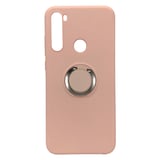Nettech Xiaomi Redmi Note 8T Uyumlu Nano Ring Arka Koruma Kılıf (Pembe) NT81822