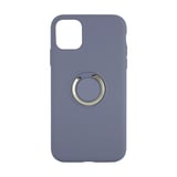 Nettech Apple iPhone 11 Pro Uyumlu Nano Ring Arka Koruma Kılıf (Gri) VR18407