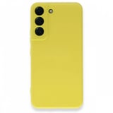Nettech Samsung Galaxy S22 Plus Uyumlu Nano Arka Koruma Kılıf (Sarı) NT94106