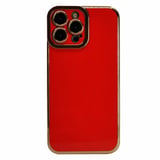 Nettech Apple iPhone 13 Pro Max Uyumlu Lüx Soft Seri Arka Koruma Kılıf (Kırmızı) NT97142