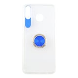 Nettech Samsung Galaxy M20 Uyumlu Doris Ring Arka Koruma Kılıf (Şeffaf) VR14327
