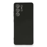 Nettech Samsung Galaxy S21 Ultra Uyumlu Nano Arka Koruma Kılıf (Siyah) NT87469