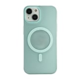 Nettech Apple iPhone 15 Plus Uyumlu NTN010 Slim Magsafe Arka Koruma Kılıf (Yeşil) NT104494
