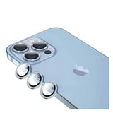 Nettech Apple iPhone 13 Pro Max Uyumlu Diamond Taşlı Model Kamera Cam Koruyucu (Mavi) NT94620