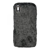 Nettech Huawei P Smart Uyumlu Peluş Arka Koruma Kılıf (Siyah) VR13001