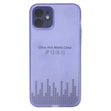 Nettech Apple iPhone 12 Uyumlu Ultra Slim Arka Koruma Kılıf (Lila) NT90618
