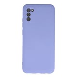 Nettech Samsung Galaxy A02S Uyumlu Nano Arka Koruma Kılıf (Lila) NT84776