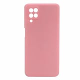 Nettech Samsung Galaxy A12 Uyumlu Nano Arka Koruma Kılıf (Pembe) NT85779