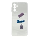 Nettech Samsung Galaxy A04S Uyumlu Maskot Seri Arka Koruma Kılıf (Şeffaf) NT106176