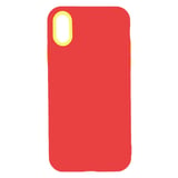 Nettech Apple iPhone XS Max Uyumlu Pascal Seri Arka Koruma Kılıf (Kırmızı) VR21063